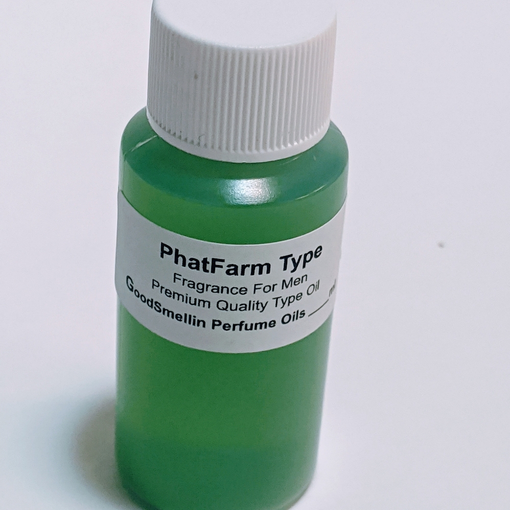 4 Oz Phatfarm Body Oil 4 Men Undiluted fragrance.